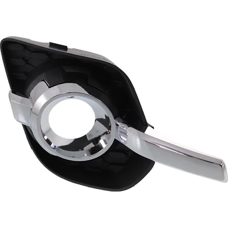 New Right Front Fog Light Trim Compatible With Chevrolet Equinox Ltz 6 Cyl 3.0L Equinox Lt 6 Cyl 3.6L Lt 4 2.4L Ltz 4 2.4L 2010-2015 By Gm1039127 22808327 REPC018913