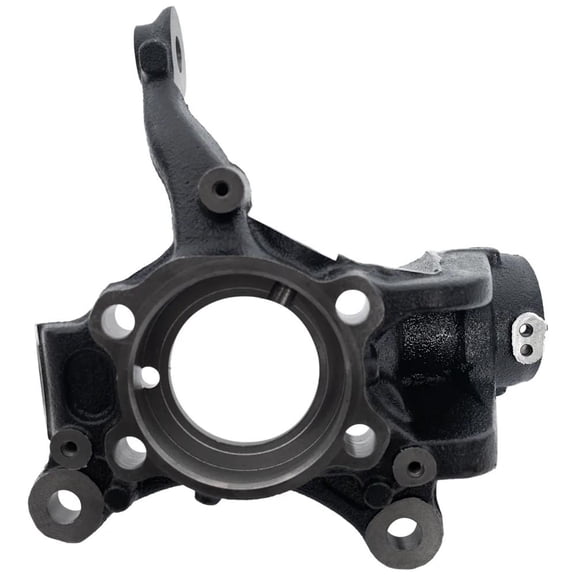 New Right Front Knuckle Compatible With Audi Volkswagen Golf Trendline 5 Cyl 2.5L Q3 Quattro Technik 4 Cyl 2.0L Jetta TDI 4 Cyl 2.0L 2005-2018 By 1K0407256AA 1K0407256N