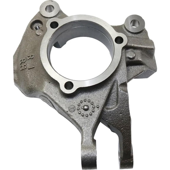 New Right Front Knuckle Compatible With Jeep Wrangler JK Unlimited Sport S 6 Cyl 3.6L Wrangler X-S 6 Cyl 3.8L Wrangler Unlimited 75th Anniversary 6 Cyl 3.6L 2007-2018 By 68004086AA