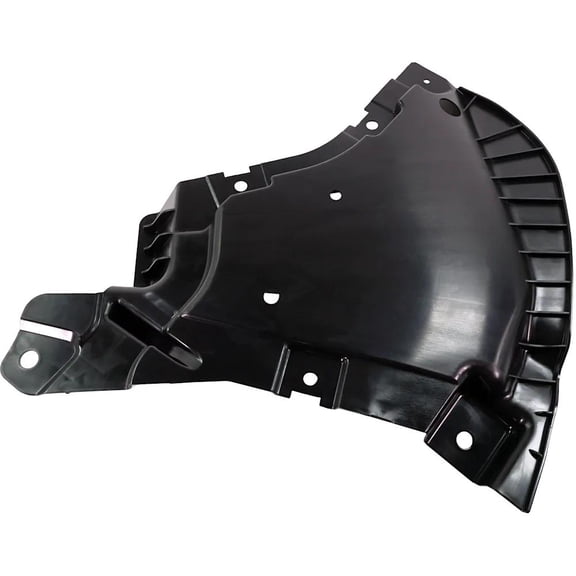 Fender Splash Shield Compatible with 2017-2023 Mercedes-Benz Cls450 E300 E350 E400 Front, Passenger Side, Outer Plastic Guard 213520260064 E400 E450 Under Engine Road Debris Shield