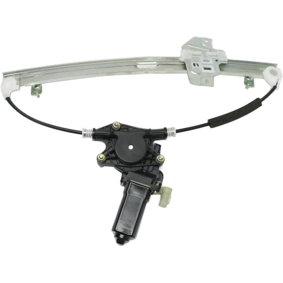 New Right Front Window Regulator With Motor Compatible With Hyundai Kia Accent L 4 Cyl 1.6L Rio SX 4 Cyl 1.6L Rio EX 4 Cyl 1.6L Rio5 LX 4 Cyl 1.6L 2006-2011 By HY1351130 824021G010