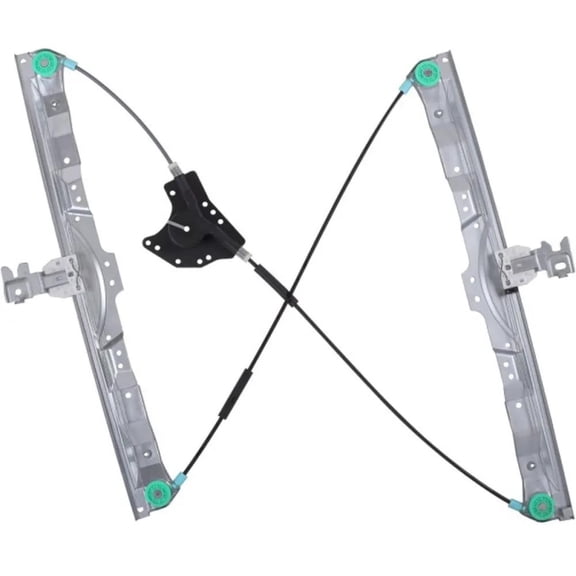 OEM Grade Right Front Window Regulator Without Motor Compatible with 2004-2010 Nissan Titan LE 5.6L (04-10) PRO-4X 5.6L (08-10) SE (04-10) 80720-ZT00A 80720-7S000 A1821371B