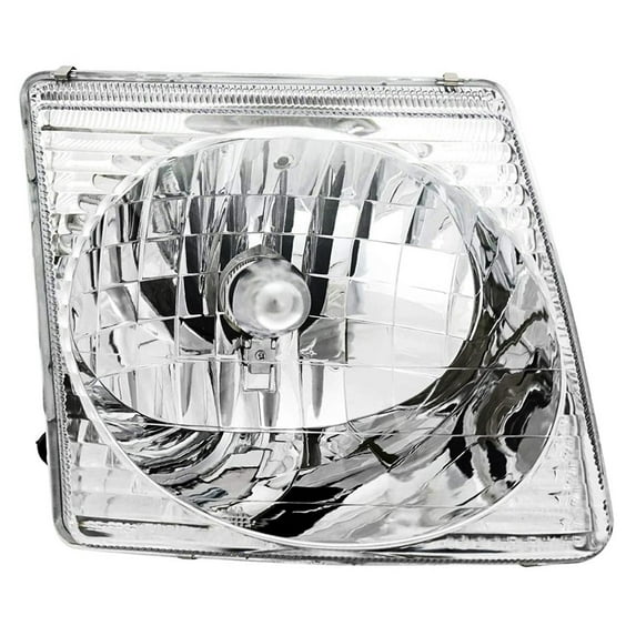 New Right Halogen Headlight Compatible With Ford Explorer Sport Trac Base Crew Cab Pickup 4.0L 2001 Xl Crew Cab Pickup 4.0L 2002 By Part Number Fo2503170
