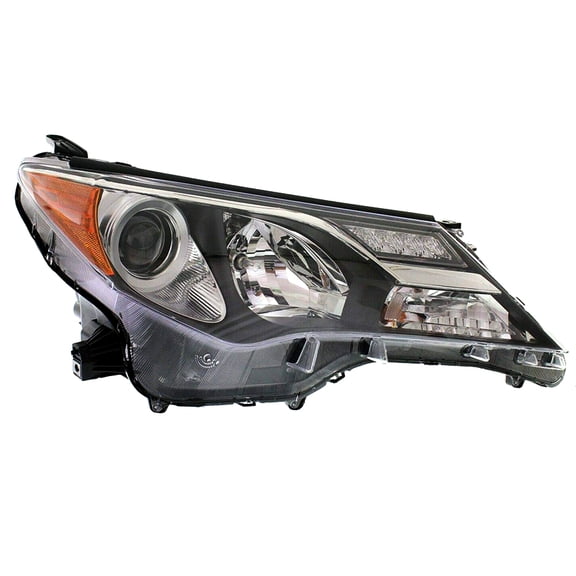 New Right Halogen Headlight Is Compatible With Toyota Rav4 Xle 2013-2015 by Part Number 81110-0R042 811100R042 81130-42592 8113042592 TO2503217 TO2519147