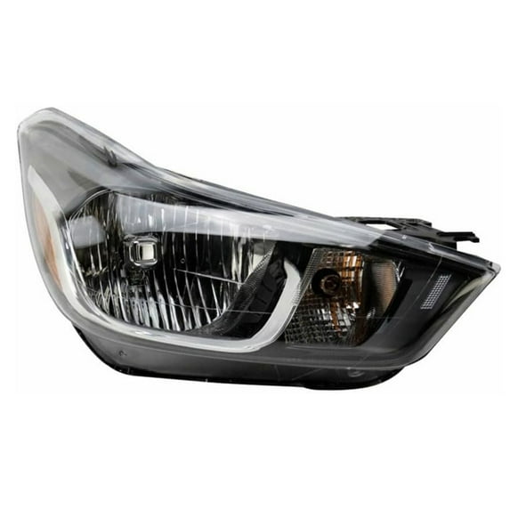 New Right Halogen Headlight Compatible With Chevrolet Spark Ls Hatchback 4 Door 1.4L 2016 2017 2018 By Part Number 42564395