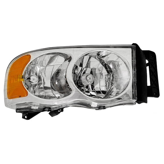 New Right Halogen Headlight Compatible With Dodge Ram 2500 St Pickup 2003 2004 2005 By Part Number Ch2503135