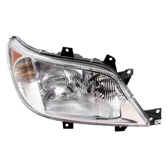 New Right Halogen Headlight Compatible With Dodge Sprinter 2500 Base Cab & Chassis 2003-2006 by Part Number 5124528AA CH2503172