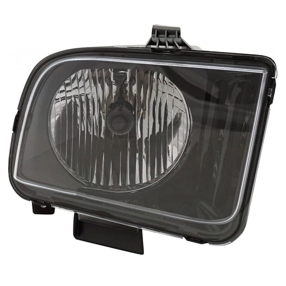 New Right Halogen Headlight Compatible With Ford Mustang Gt Convertible 2 Door 4.6L 2005 2006 By Part Number 4R3Z13008Aa