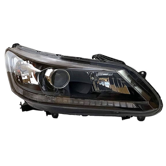 New Right Halogen Headlight Compatible With Honda Accord Sport Sedan LX EX EXL 2.4L 2013 2014 2015 By Part Numbers 33100T2AA01 HO2503151