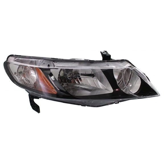 New Right Halogen Headlight Compatible With Honda Civic Lx Sedan 4 Door 2009 2010 2011 By Part Number Ho2503127