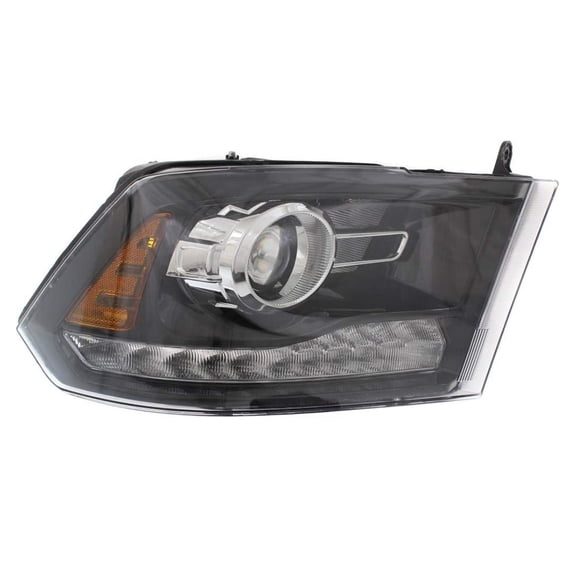 New Halogen Headlight Right Passenger Side Assembly Compatible with 2016-2022 Ram 1500 Classic SLT Big Horn Tradesman 3.0L EcoDiesel 3.6L V6 5.7L V8 68274984AD 68324932AD 68324932AC