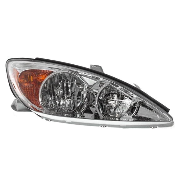 New Right Halogen Headlight Compatible With Toyota Camry Le Sedan 4 Door 2.4L 2002 2003 2004 By Part Number To2503137