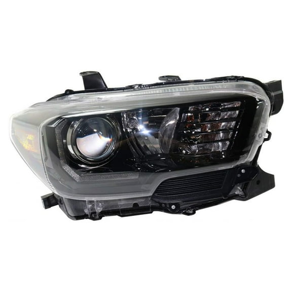 New Right Halogen Headlight Compatible With Toyota Tacoma Trd Pro Crew 3.5L 2017 2018 2019 By Part Number To2503254