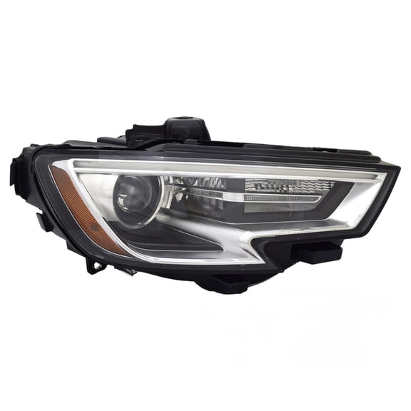 New Right Headlight Compatible With Audi A3 Quattro Convertible S3 Sedan A3 Convertible A3 Sedan A3 Quattro Sedan 2017-2020 By AU2503207 20-19835-01-9 8V0 941 044 G