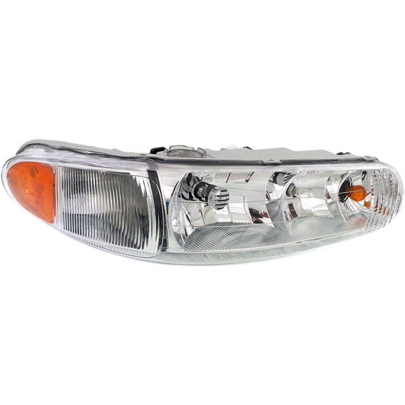 New Right Headlight Compatible With Buick Century Regal Special Edition Sedan GSE LSE GS LS 3.1L 3.8L 2000 2001 2002 2003 2004 2005 By Part Numbers GM2503182 19244638