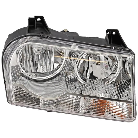 New Right Headlight Compatible With Chrysler 300 S 6 Cyl 3.5L 300 Limited 6 Cyl 3.5L 300 S 8 Cyl 5.7L 300 LX 6 Cyl 2.7L 300 C 8 Cyl 5.7L 2009-2010 By 57010756AA-PFM