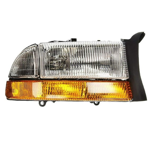 New Right Headlight Compatible With Dodge Durango Base SLT Sport Utility Dakota R/T SLT Base Sport Extended Standard Cab 1998 1999 2000 2001 By Part Numbers CH2503122 55055110AI