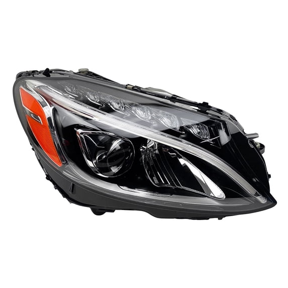 Right Passenger HID Headlight Compatible with 2015 Mercedes-Benz C400 Sedan 3.0L M276 V6 Biturbo 329HP C300 2015-2018 2.0L M274 I4 241HP HID D1S Not Included 63-11-7-317-110 63117317110
