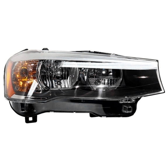 New Right Headlight Compatible With BMW X4 Sport Utility 2017-2018 by Part Number 63-11-7-334-074 63117334074 BM2519142