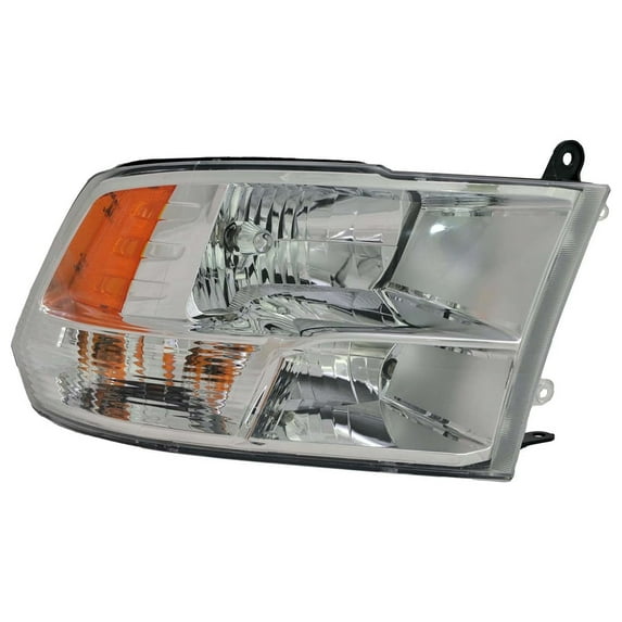 New Right Headlight Compatible With Ram 3500 2500 Extended Crew Cab Pickup 2013 2014 2015 2016 2017 2018 By Part Numbers CH2503242 68096438AJ
