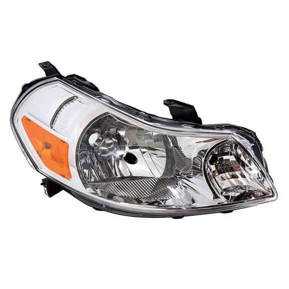 Headlight Assembly Compatible with 2007-2013 Suzuki SX4 Base Hatchback 2007 Sport Hatchback 2010-2013 Sportback Crossover 2.0L I4 Right Passenger Replaces 35100-54LA0