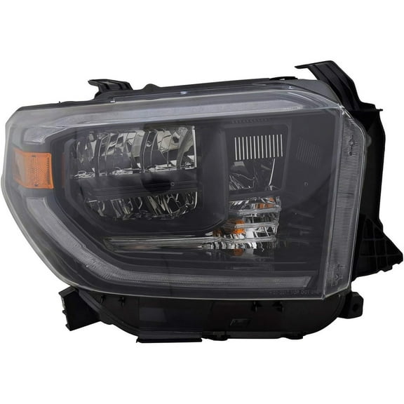 New Right Headlight Compatible With Toyota Tundra Trd Pro Crew Cab Pickup 4-Door 5.7L 2019 2020 2021 By Part Number To2503281 81110-0C211 811100C211