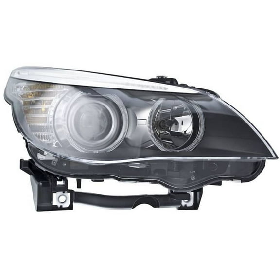 Headlamp Assembly Compatible with 2008-2011 BMW 528xi 535xi 535i 550i 528i 528i xDrive 535i xDrive 550i GT 2.0L 3.0L I4 N20 N55 N63/S63 HALOGEN H57009449061 560HP