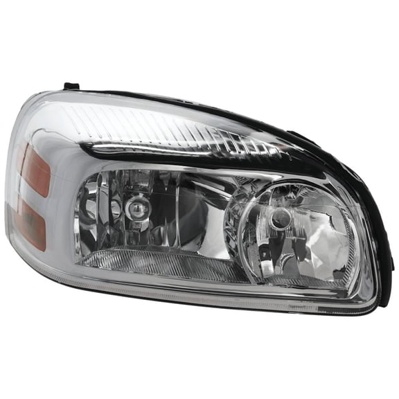 Headlight Compatible with 2005-2009 Buick Terraza Uplander Montana Re 3.4L V6 LA1 Right Passenger Side HALOGEN C100171Q Pontiac Montana 185HP