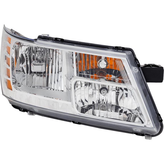 New Headlight Compatible with 2009-2020 Dodge Journey 2.4L 3.6L I4 Tigershark Right Passenger Side HALOGEN REPD100119Q 283HP
