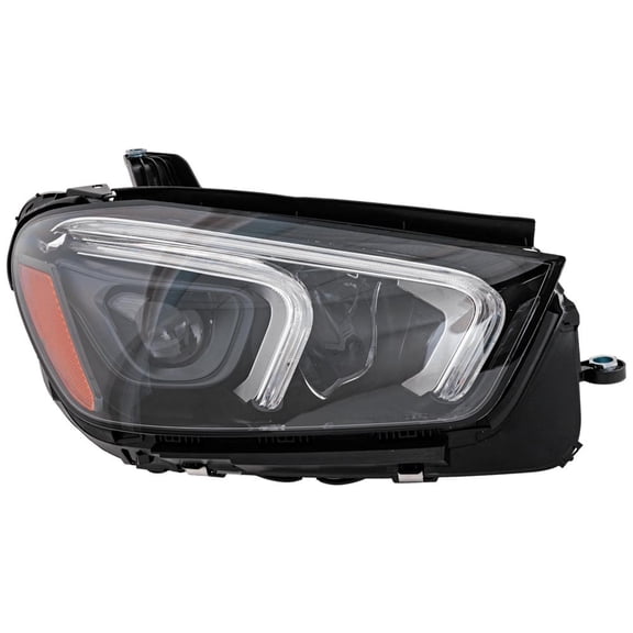 Headlight Compatible with 2020-2023 Mercedes-Benz GLE350 GLE450 GLE580 GLE53 AMG GLE63 AMG S 2.0L 3.0L I4 M264 M256 M177 Right Passenger Side RM10010155U 362HP