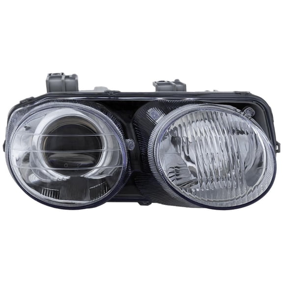 Headlamp Assembly Compatible with 1998-2001 Acura Integra Replaces 20-5645-01 20564501 AC2503104 33101ST7A03 HALOGEN 20-5645-01