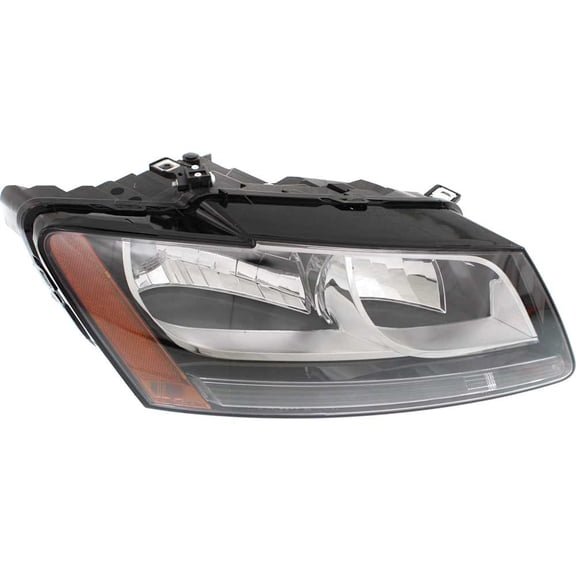Headlight Compatible with 2009-2012 Audi Q5 2.0L 3.0L I4 EA888 EA837 Right Passenger Side HALOGEN RA10010005 272HP