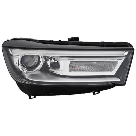 New Headlight Compatible with 2018-2020 Audi Q5 SQ5 2.0L 3.0L I4 EA839 Right Passenger Side XENON RA10010045UQ 349HP