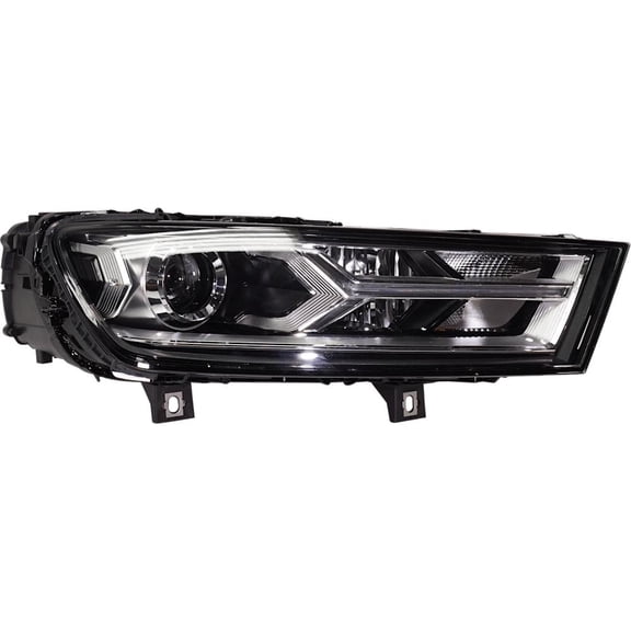OEM Grade Headlight Assembly Compatible with 2017-2019 Audi Q7 Right Passenger Side 2.0L 3.0L I4 XENON RA10010019 248HP