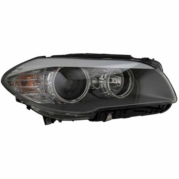 Headlamp Assembly Compatible with 2012-2014 BMW 528i xDrive 528i 2.0L 3.0L I4 N20 N55 N63/S63 HALOGEN H57010131061 560HP