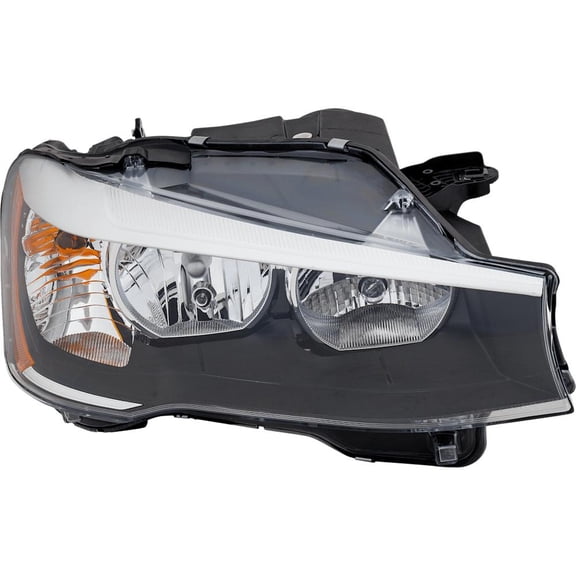 New Right Headlights Compatible With BMW X4 X3 2.0L 3.0L 2015-2018 By Part Numbers 63117334074-PFM RB10010011Q