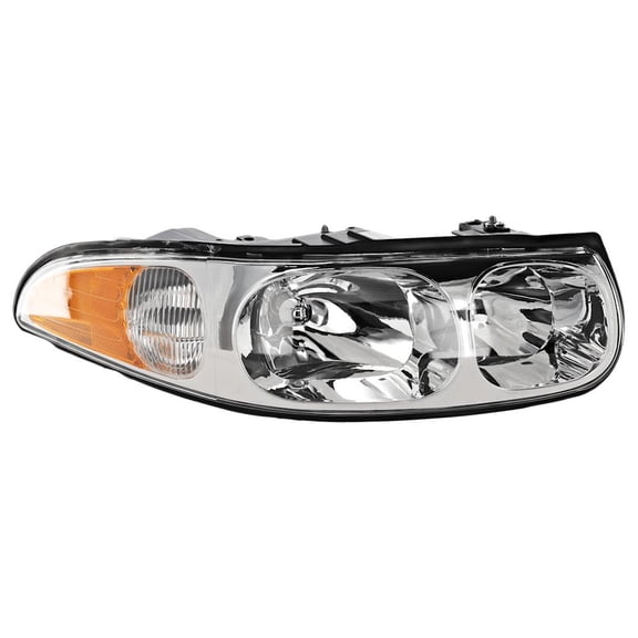 New Headlamp Assembly Compatible with 2000-2005 Buick LeSabre 3.8L V6 L36 205HP Replaces B100103 GM2503204 25713548 HALOGEN B100103