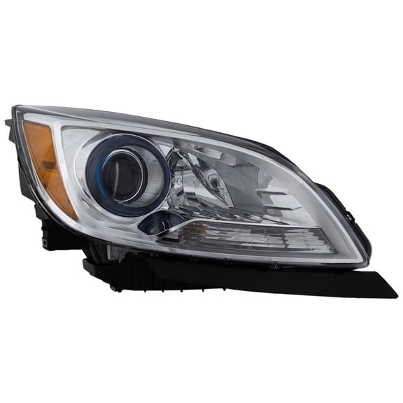 Headlight Compatible with 2012-2017 Buick Verano 2.4L 2.0L I4 LEA LTG Right Passenger Side HALOGEN REPB100161Q 250HP