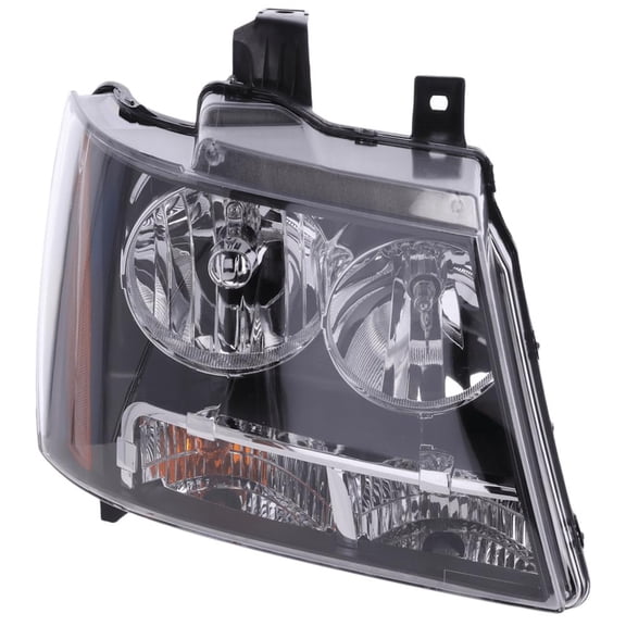 Headlamp Assembly Compatible with 2007-2014 Chevrolet Suburban 2500 Avalanche Suburban 1500 Tahoe 5.3L V8 LMG/LC9 HALOGEN C100169Q 320HP