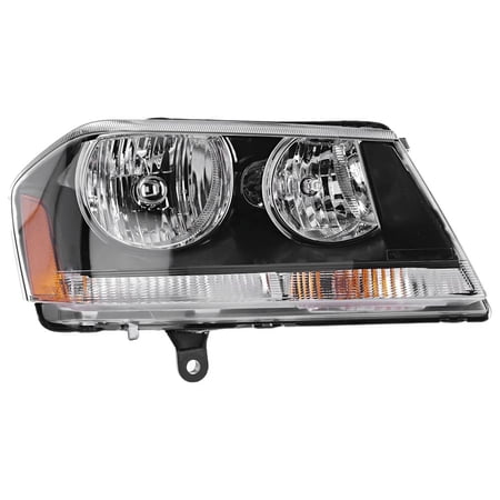 New Headlight Compatible with 2008-2014 Dodge Avenger 2.4L 3.6L I4 ED3 Right Passenger Side HALOGEN REPD100115Q 283HP