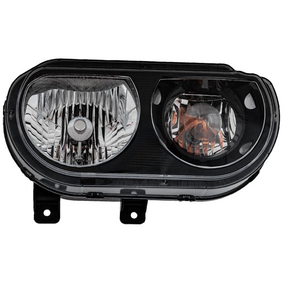Headlight Compatible with 2008-2014 Dodge Challenger 3.6L 5.7L V6 Right Passenger Side HALOGEN RD10010131A 375HP