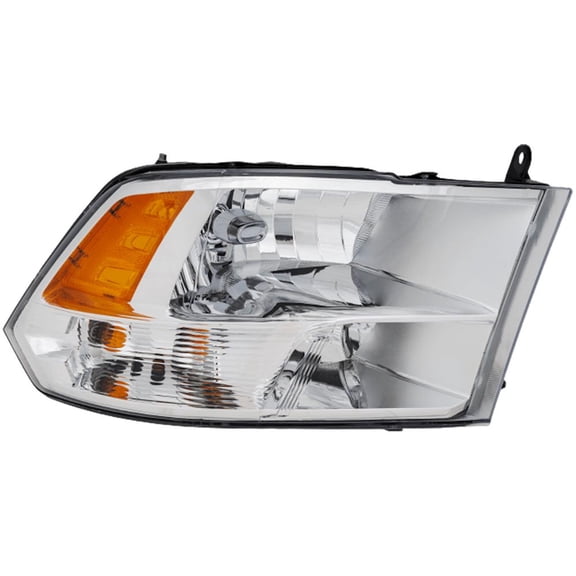Headlamp Assembly Compatible with 2009-2012 Dodge Ram 1500 Ram 2500 3500 1500 2500 350 5.7L 5.9L V8 HALOGEN REPD100123 350HP
