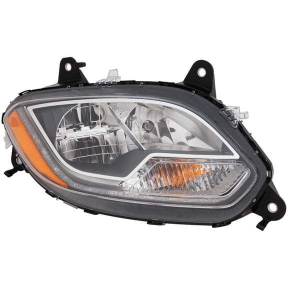 Headlamp Assembly Compatible with 2017-2021 International LT625 HALOGEN RI10010015-HD