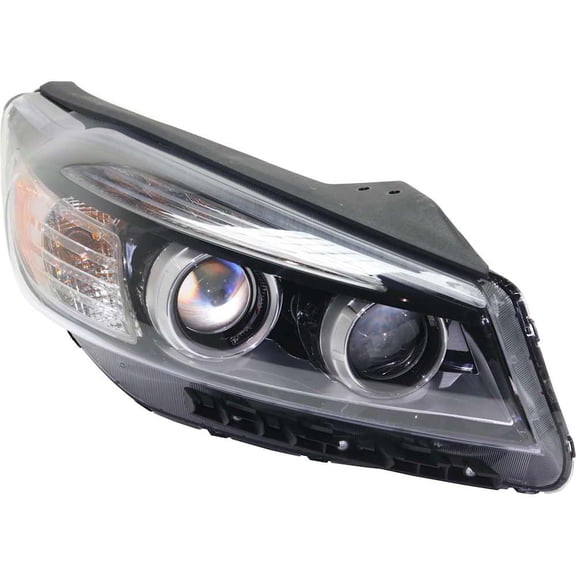 Headlight Compatible with 2016-2018 Kia Sorento 2.4L 2.0L I4 Right Passenger Side XENON RK10010019 240HP