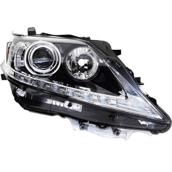 Headlight Compatible with 2013-2015 Lexus RX350 RX450h 3.5L V6 Right Passenger Side HALOGEN REPLX100103Q 270HP