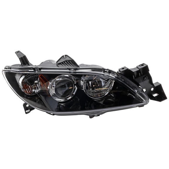 Headlight Compatible with 2004-2006 Mazda 3 2.0L 2.3L I4 Right Passenger Side XENON REPM100117 156HP