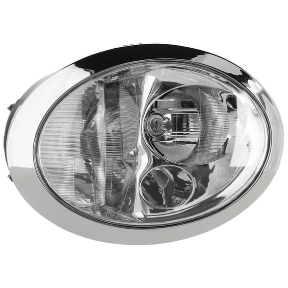 Headlight Compatible with 2002-2004 Mini Mini Cooper Cooper 1.6L I4 W10B16 W11B16 Right Passenger Side HALOGEN M100167 210HP