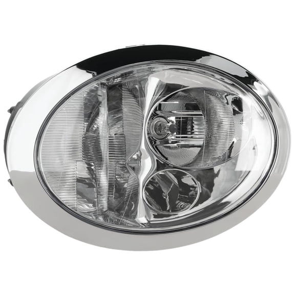 Headlamp Assembly Compatible with 2002-2004 Mini Mini Cooper Cooper 1.6L I4 W10B16 W11B16 HALOGEN M100167 115HP