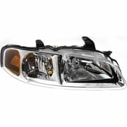 New Headlamp Assembly Compatible with 2002-2003 Nissan Sentra HALOGEN N100111