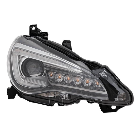 Headlight Compatible with 2017-2020 Subaru BRZ 2.0L FA20D Right Passenger Side LED RS10010049A 205HP